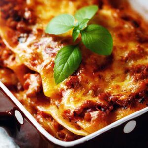 Lasagne à la bolognaise